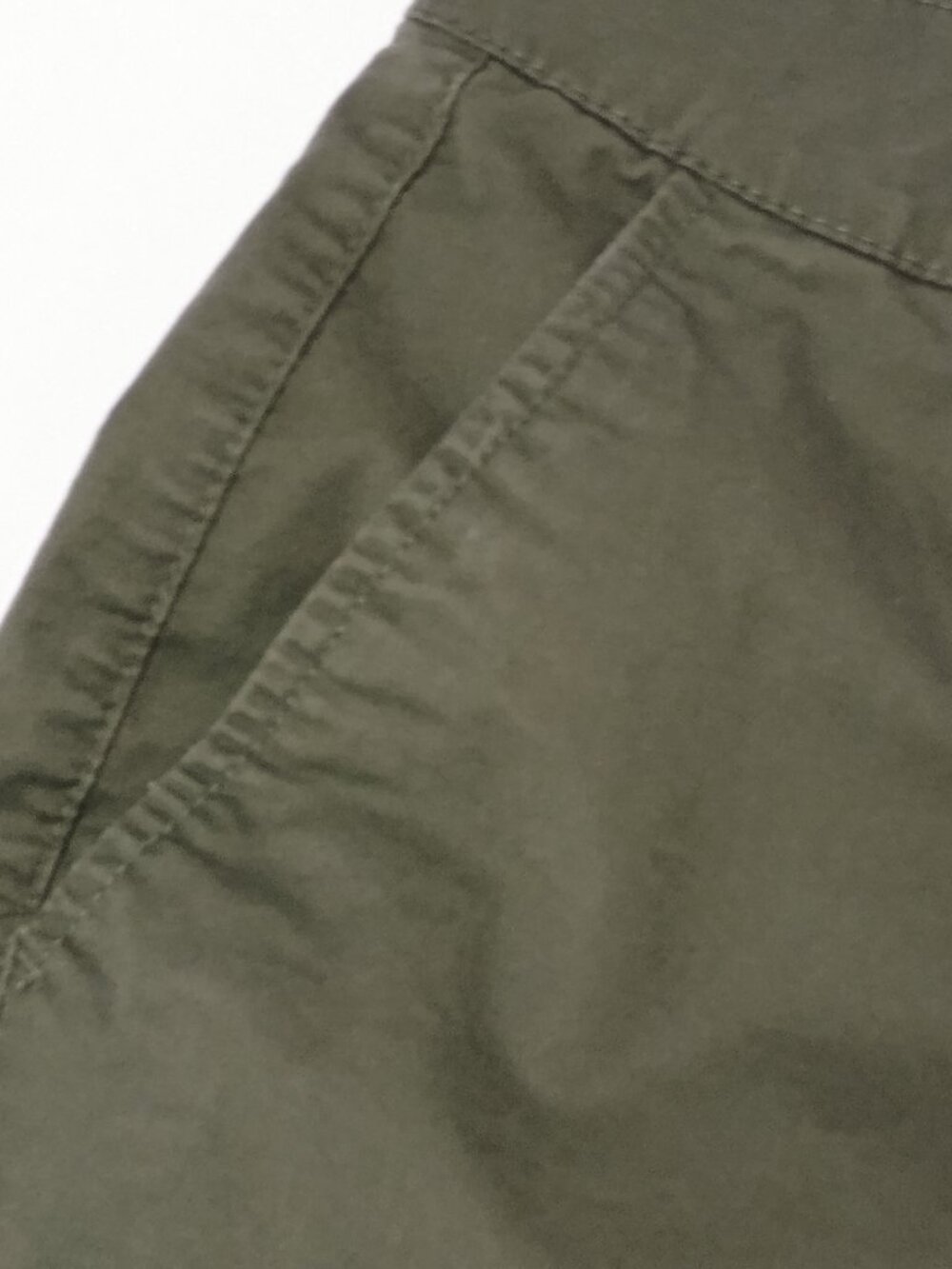 Old Navy Everyday Short High Rise Olive Green Casual Shorts - Picture 5 of 6